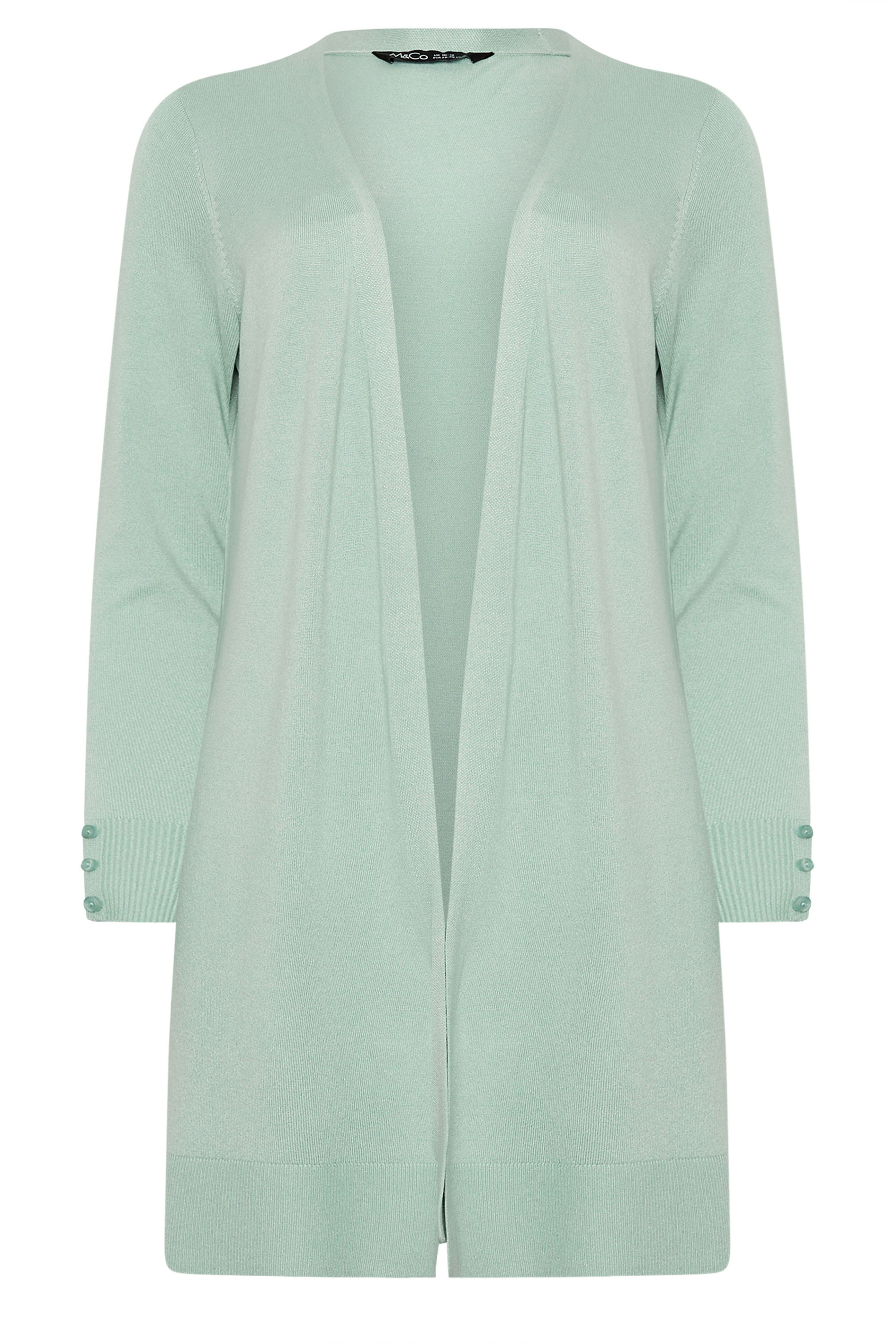 M&Co Sage Green Longline Cardigan | M&Co 5