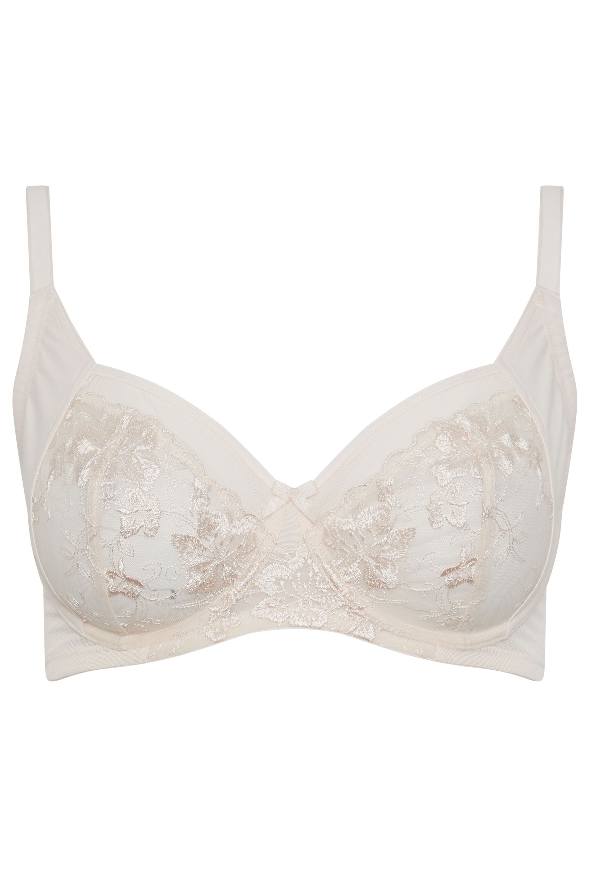 YOURSET 2 PACK Plus Size Black & White Underwired Bras | Yours Clothing 1