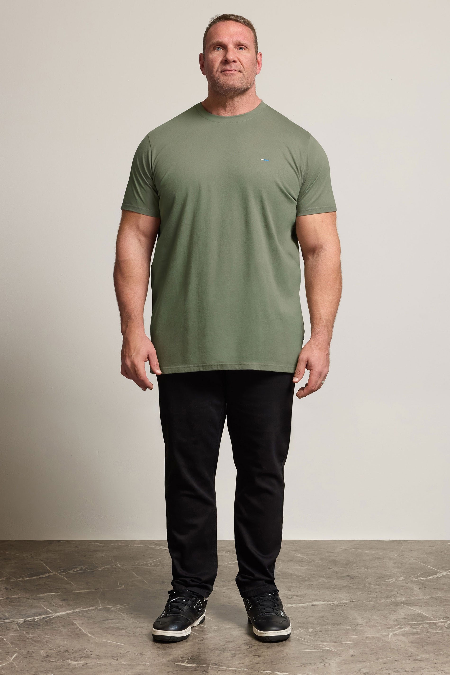 BadRhino Big & Tall Sage Green Extra Long Core T-Shirt | BadRhino 1