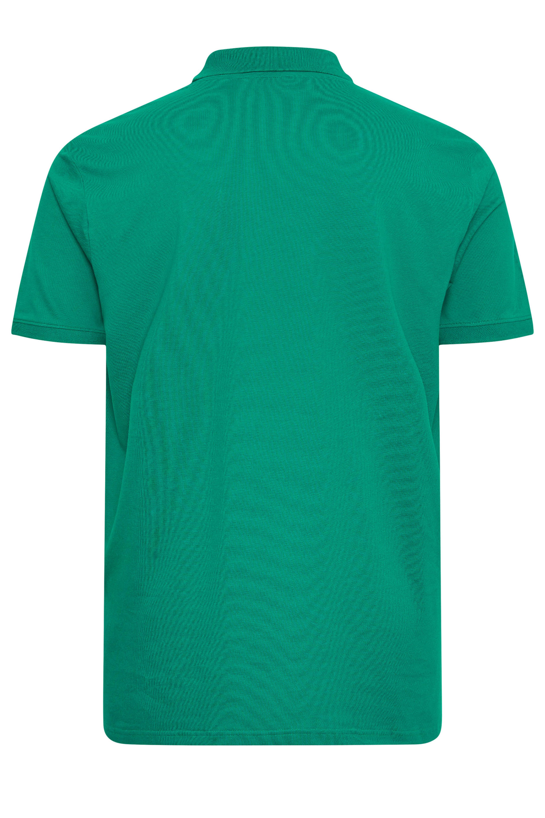 LYLE & SCOTT Big & Tall Green Core Polo Shirt | BadRhino 3