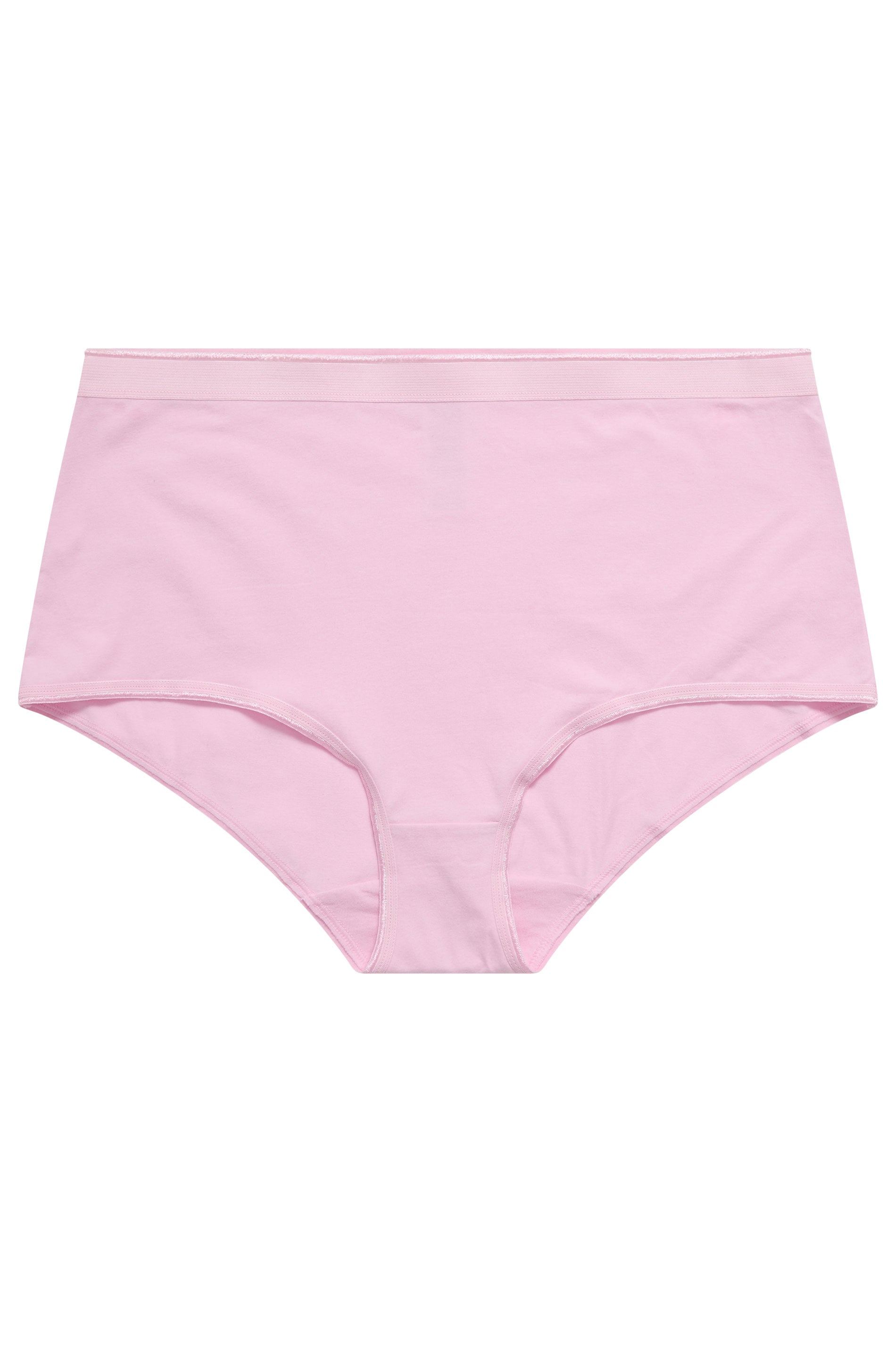 YOURSET 5 PACK Plus Size Pink Heart Print Full Briefs | Yours Clothing 7