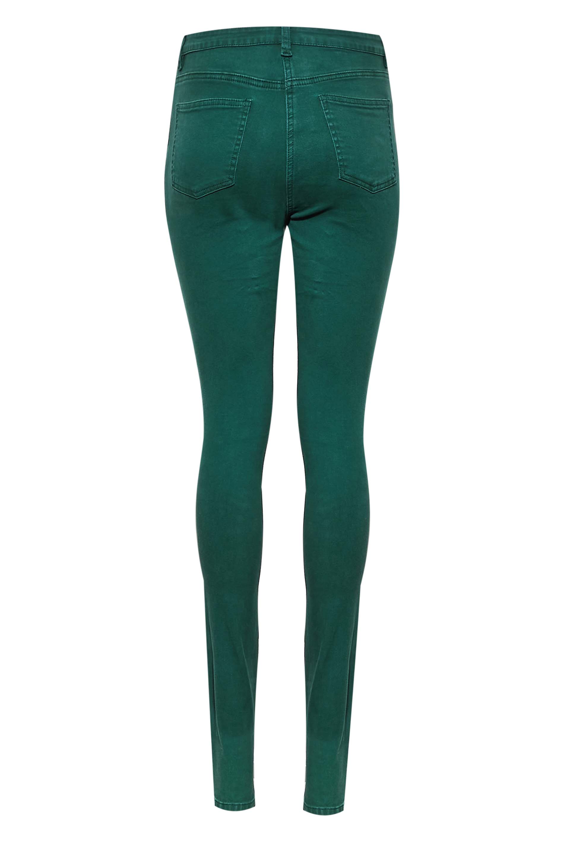 LTS Tall Women's Dark Green AVA Skinny Jeans | Long Tall Sally 3