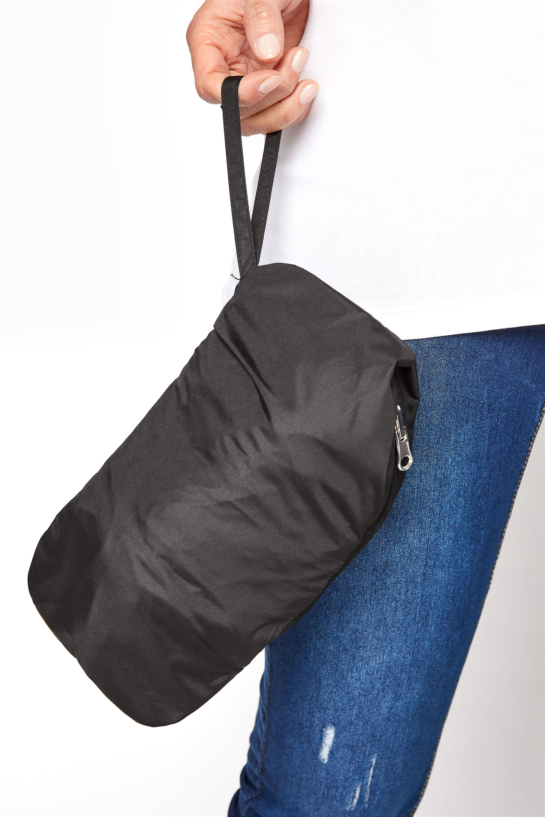 LTS Black Pocket Parka | Long Tall Sally