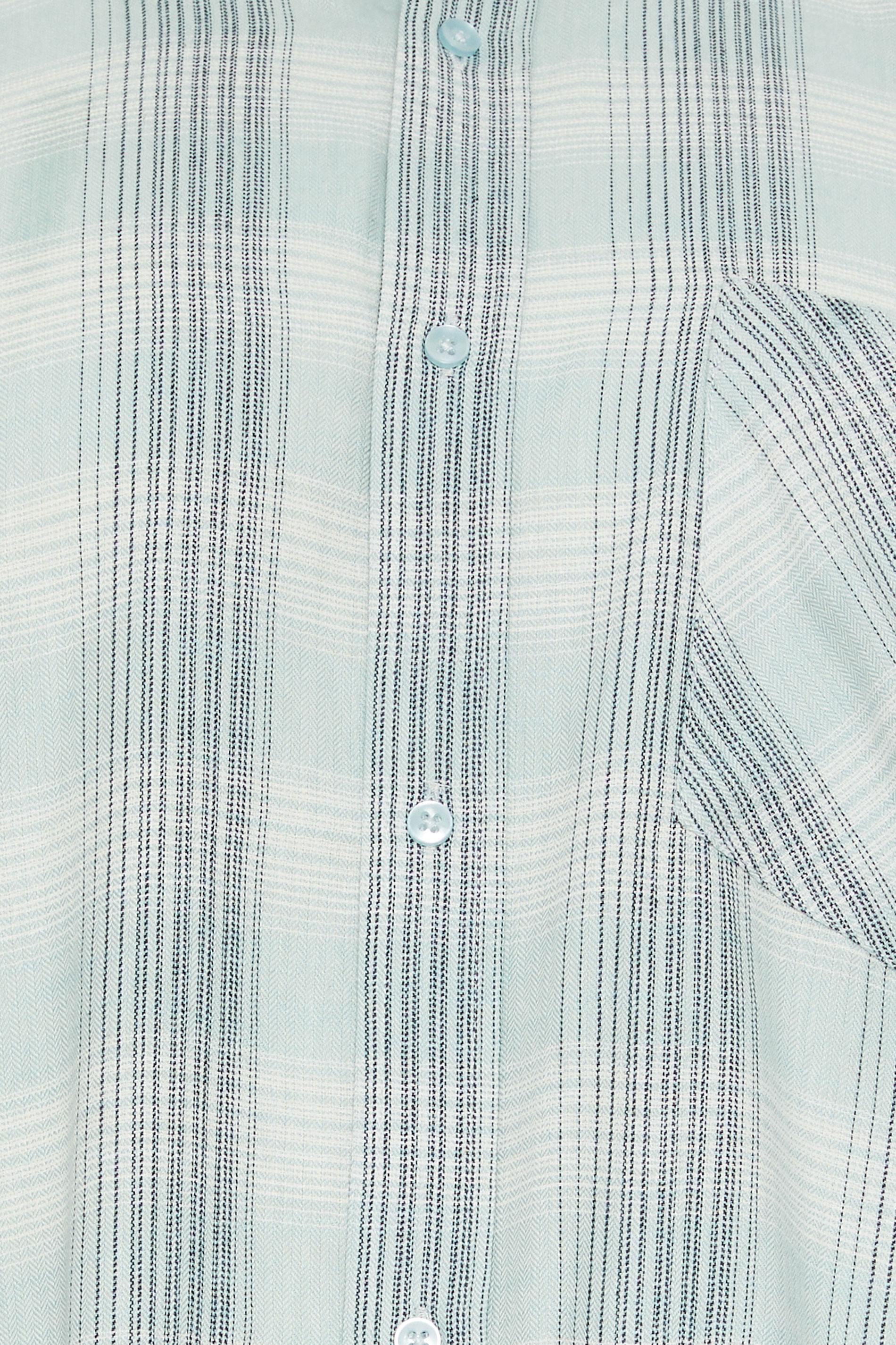 KAM Big & Tall Mint Green Short Sleeve Check Shirt | BadRhino 5