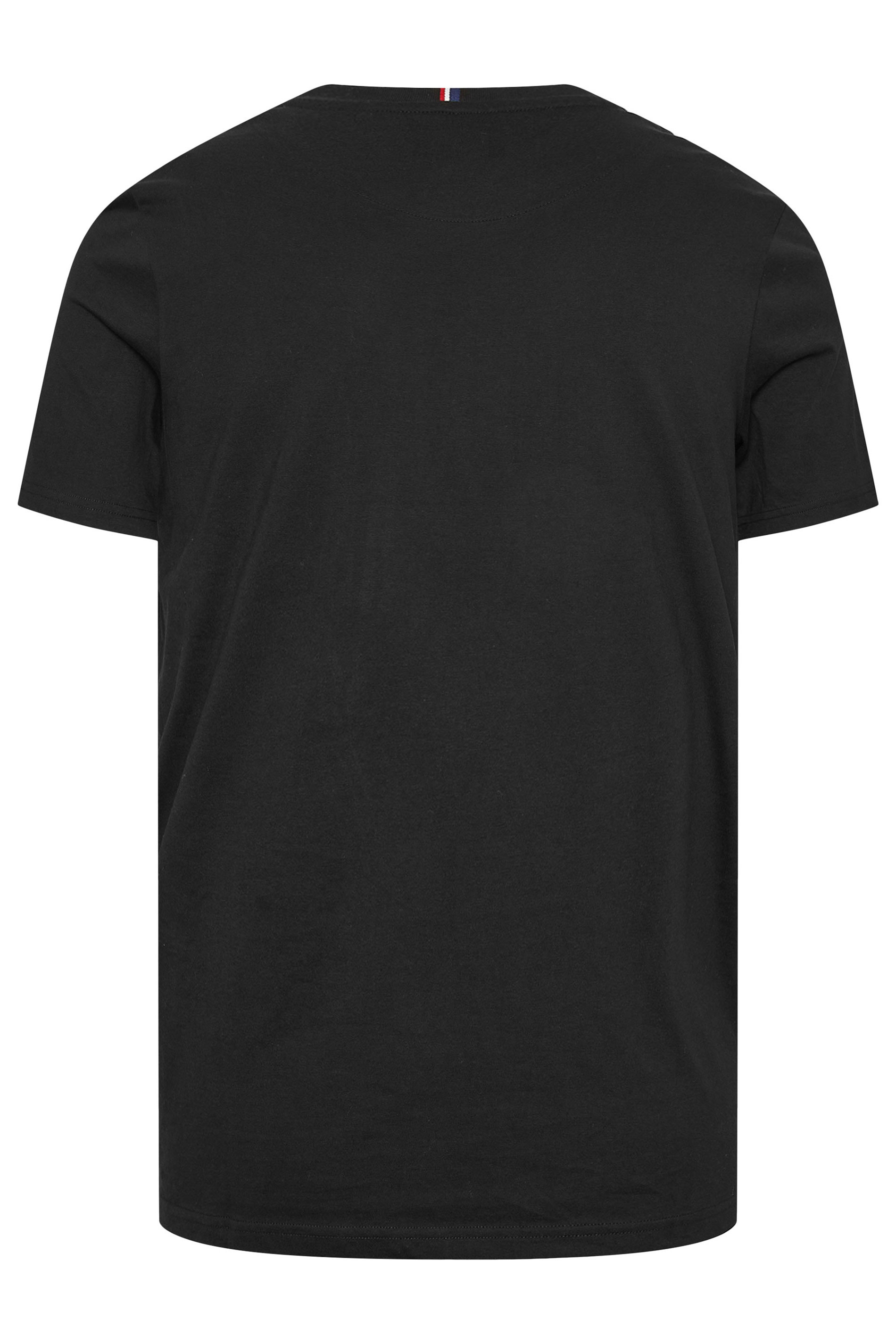 U.S. POLO ASSN. Big & Tall Black Short Sleeve T-Shirt | BadRhino 3