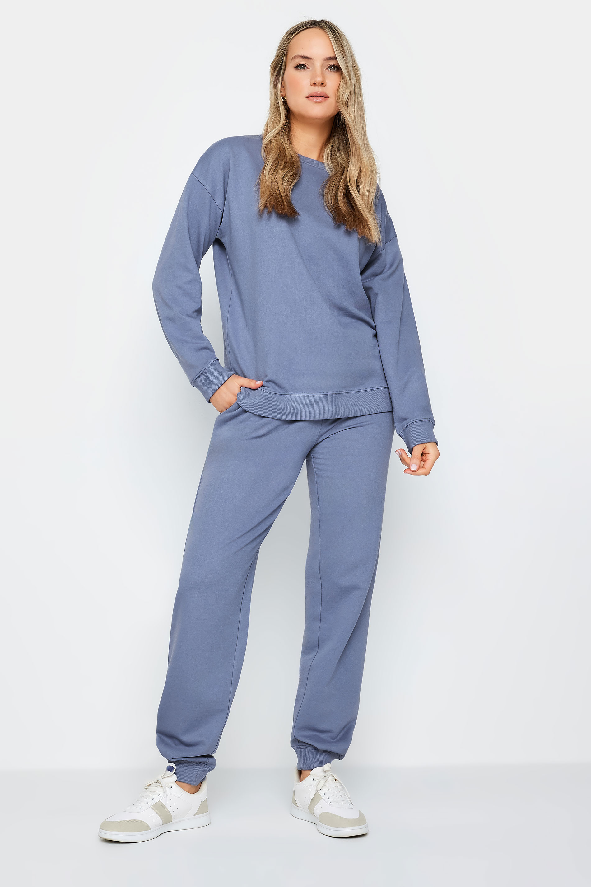 LTS Tall Women's Pale Blue Long Sleeve Sweatshirt | Long Tall Sally  2