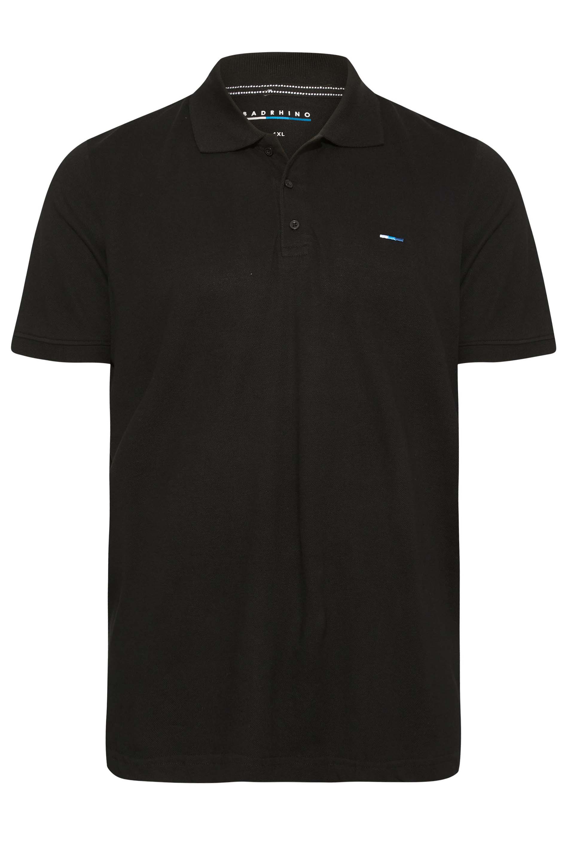 BadRhino Black Essential Polo Shirt | BadRhino 3