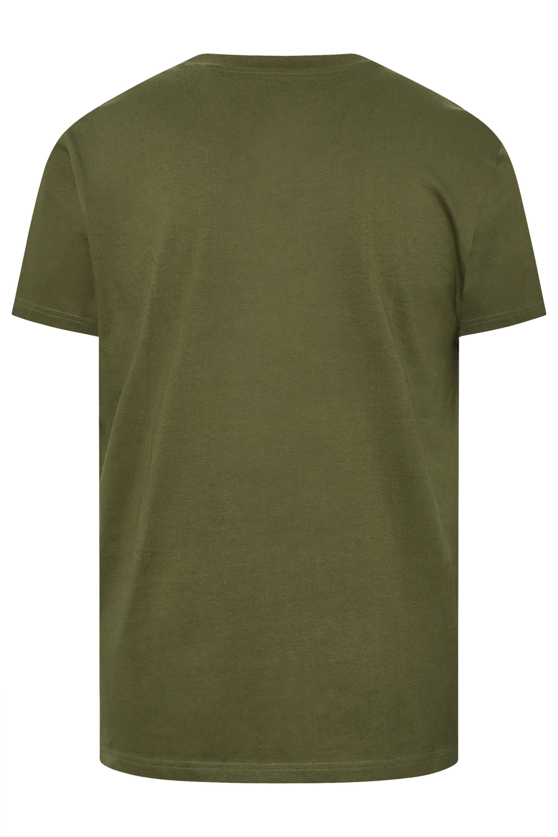BadRhino Big & Tall Khaki Green Heavyweight T-Shirt | BadRhino 6
