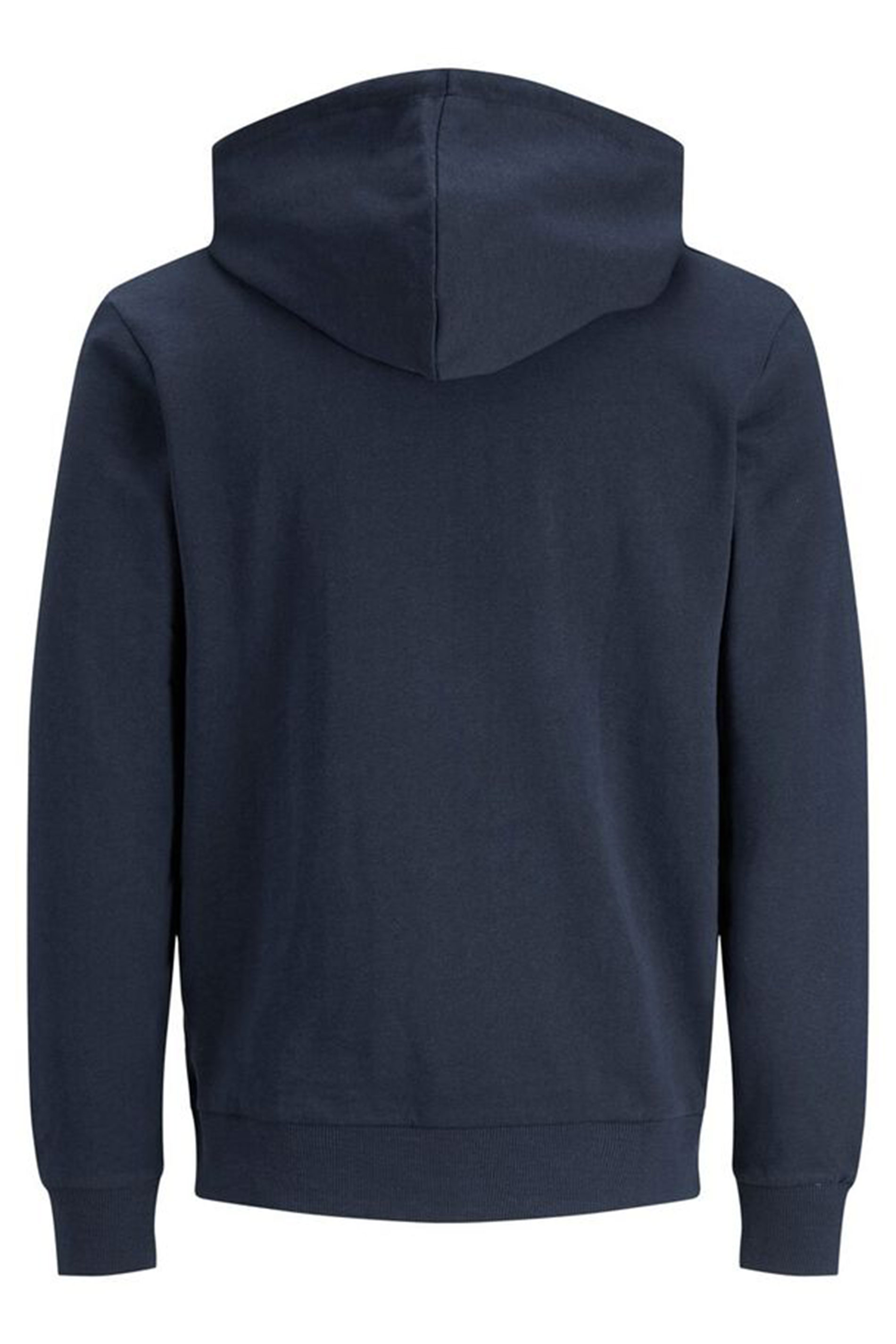 JACK & JONES Navy Blue Shake Hoodie | BadRhino