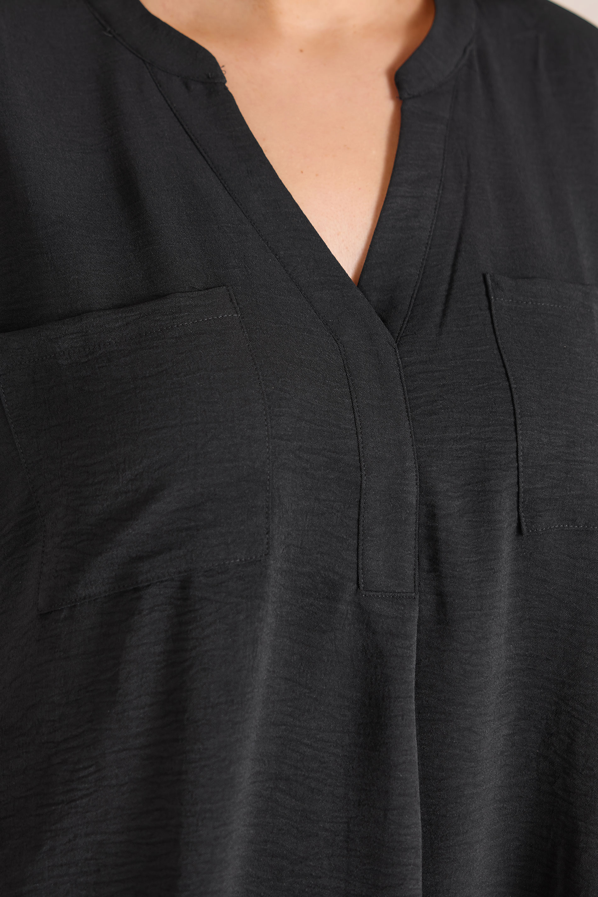 EVANS Plus Size 2 Pack Black And White Utility Shirts | Evans 6