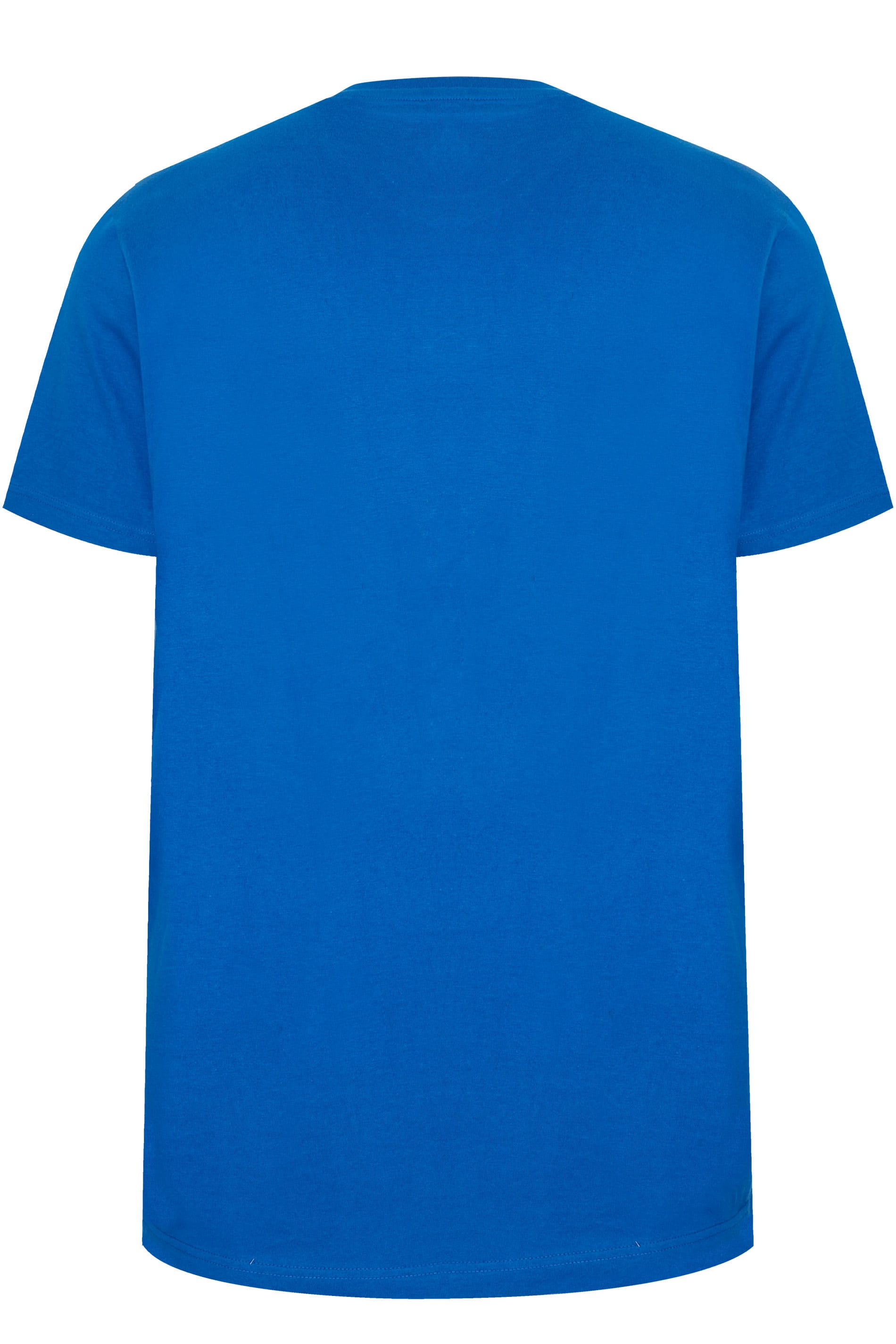 BadRhino Cobalt Blue Taped T-Shirt | Sizes M to 8XL | BadRhino