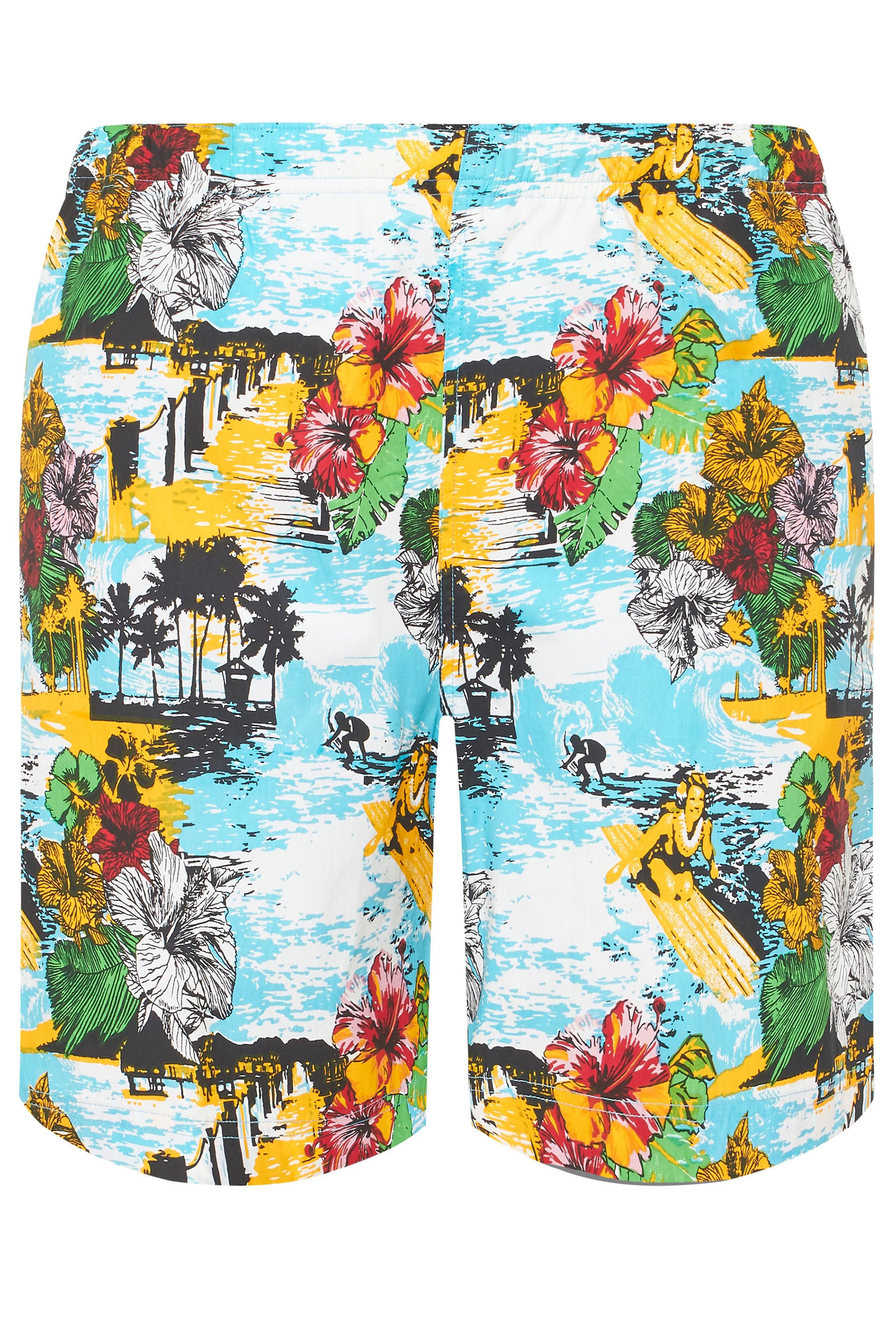 hawaiian swim shorts