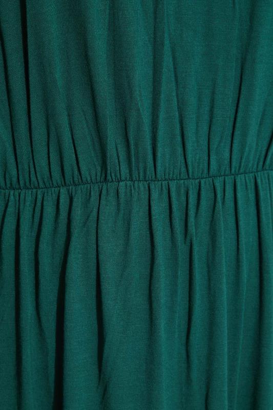 YOURS LONDON Plus Size Green Pocket Dress | Yours Clothing  4