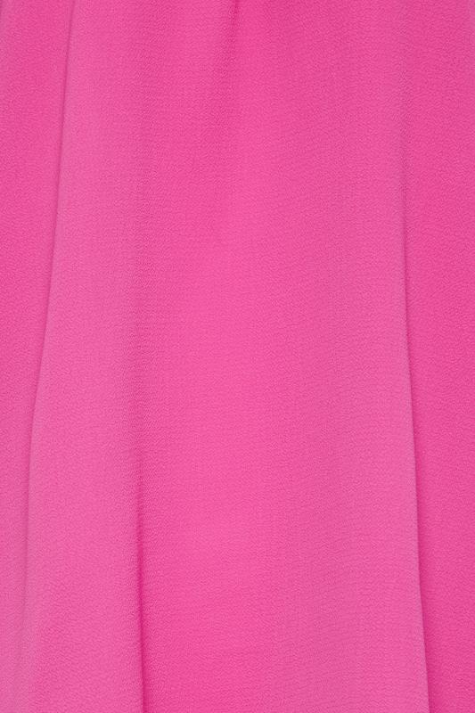 LTS Tall Hot Pink Puff Sleeve Bardot Top | Long Tall Sally  5