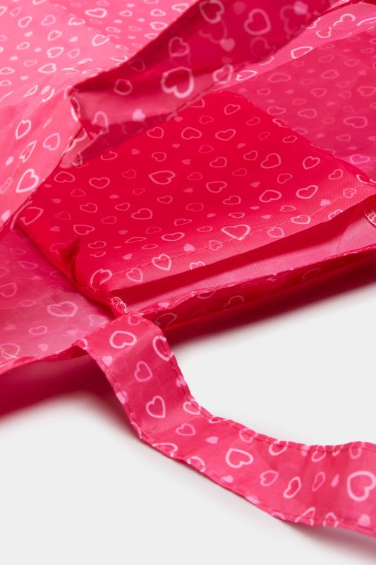 Ukraine Crisis 100% Donation Pink Heart Shopper Bag_E.jpg