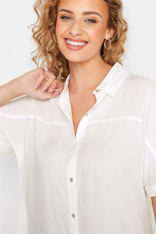 LTS Tall Women's White Short Sleeve Shirt | Long Tall Sally 4