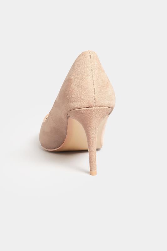 LTS Tall Nude Point Court Heels In Standard Fit | Long Tall Sally 4