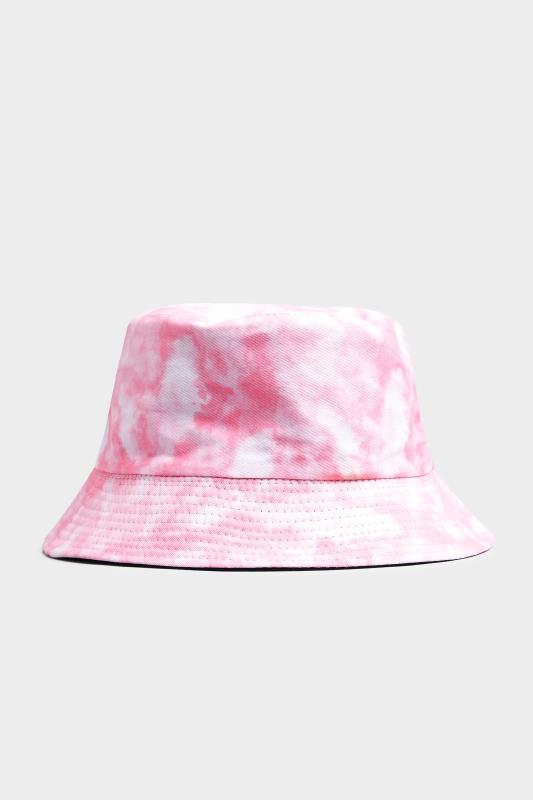 Pink Tie Dye Bucket Hat 1