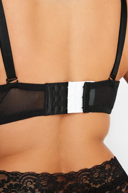 YOURS Curve Plus Size 3 PACK Black & White Bra Extenders | Yours Clothing  5
