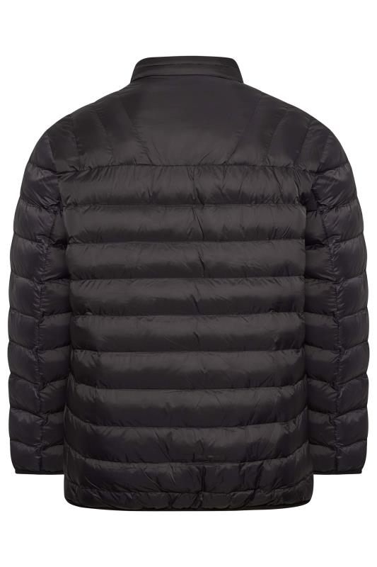 D555 Big & Tall Black Puffer Jacket | BadRhino 4