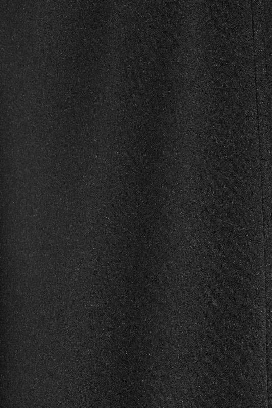 LTS Tall Black Scuba Midaxi Blazer 5