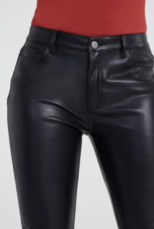 Faux Leather Trouser | Long Tall Sally