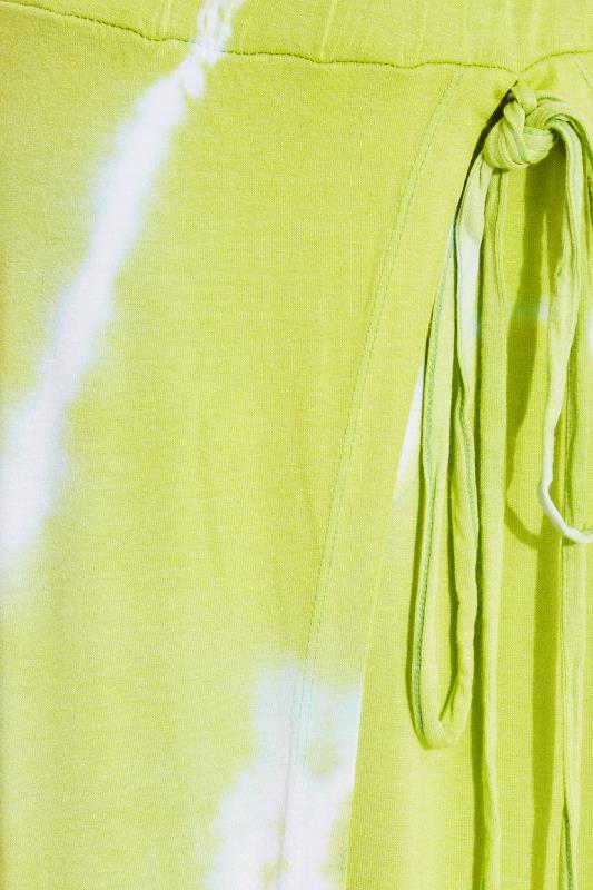 LTS Tall Green Tie Dye Maxi Skirt 3