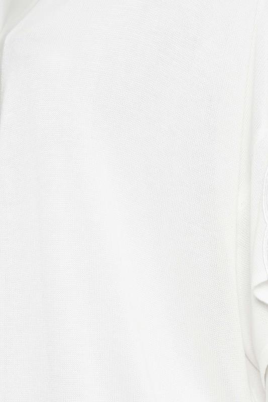 YOURS Plus Size White Crochet Sleeve Kimono | Yours Clothing 5