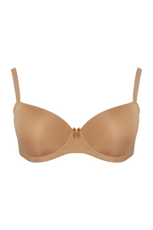 Plus Size  Sienna Brown Moulded T-Shirt Bra