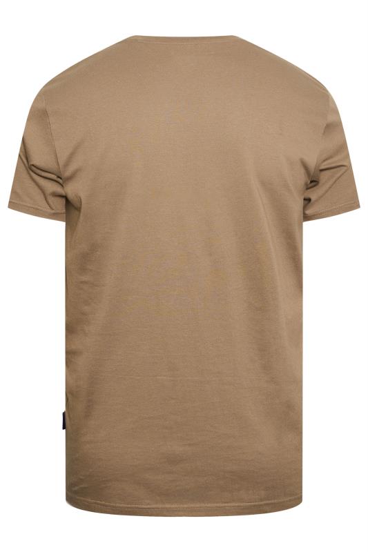 BadRhino Big & Tall Otter Brown Core T-Shirt | BadRhino 3