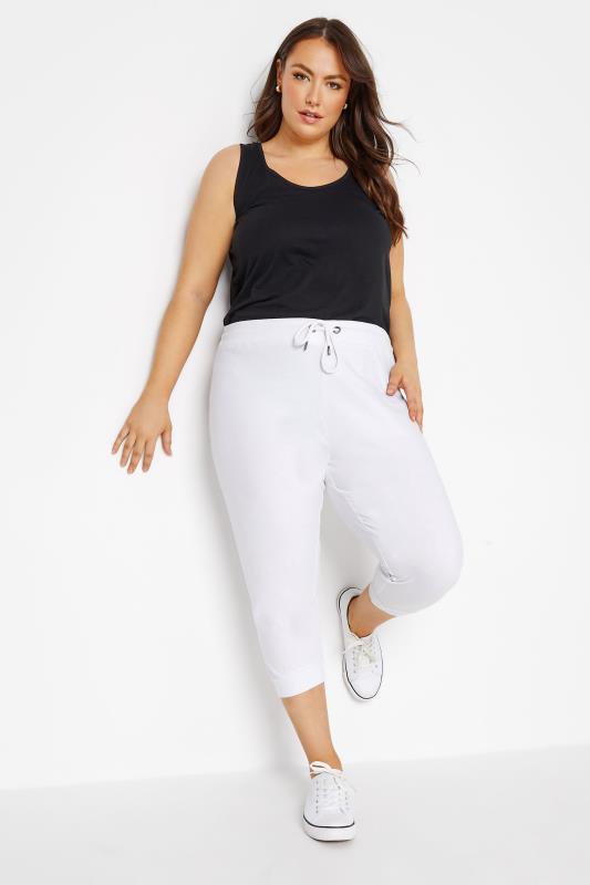 Curve White Cotton Cropped Joggers_B.jpg