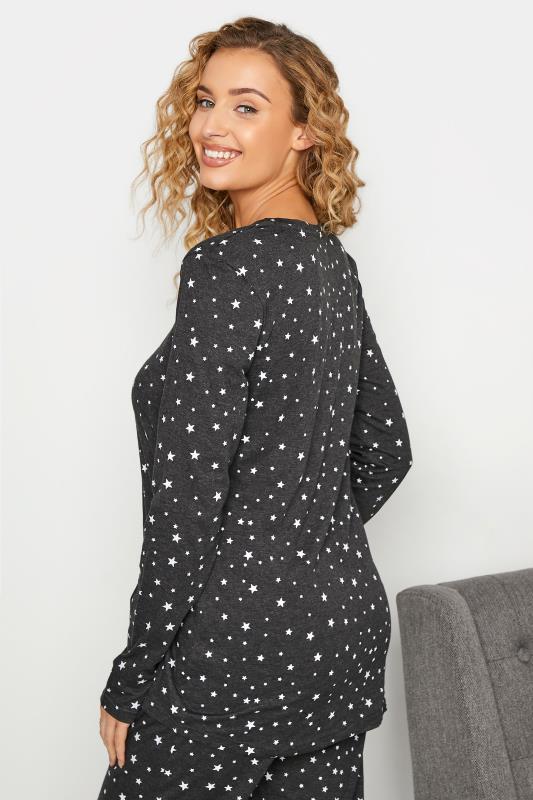Tall Grey Star Print Pyjama Set 3
