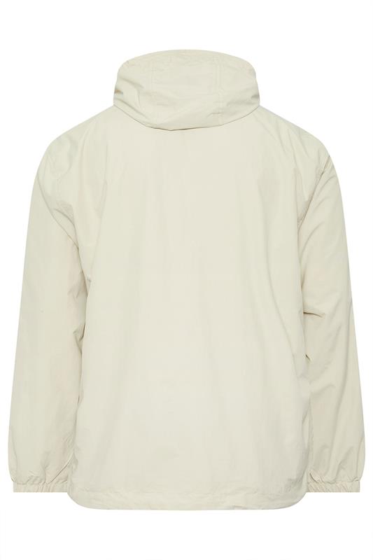 LYLE & SCOTT Big & Tall Off-White Hooded Jacket | BadRhino 4