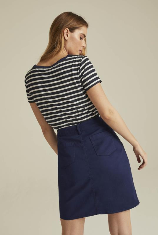 Stretch Cotton Skirt | Long Tall Sally