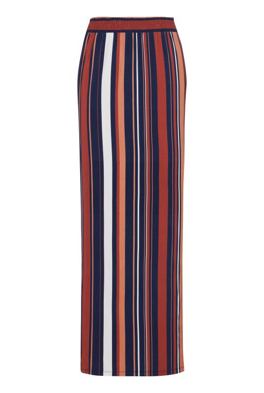 Brick Stripe Jersey Maxi Skirt | Long Tall Sally