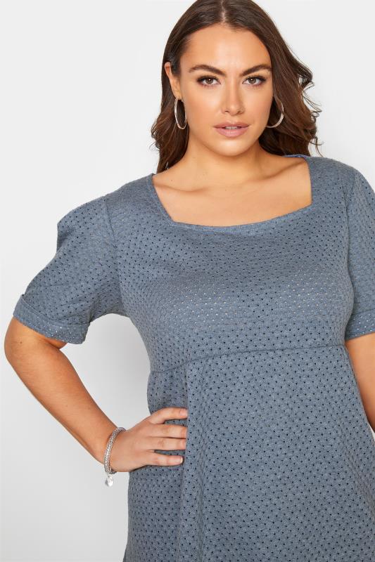 Curve Blue Broderie Anglaise Square Neck Peplum Top_D.jpg