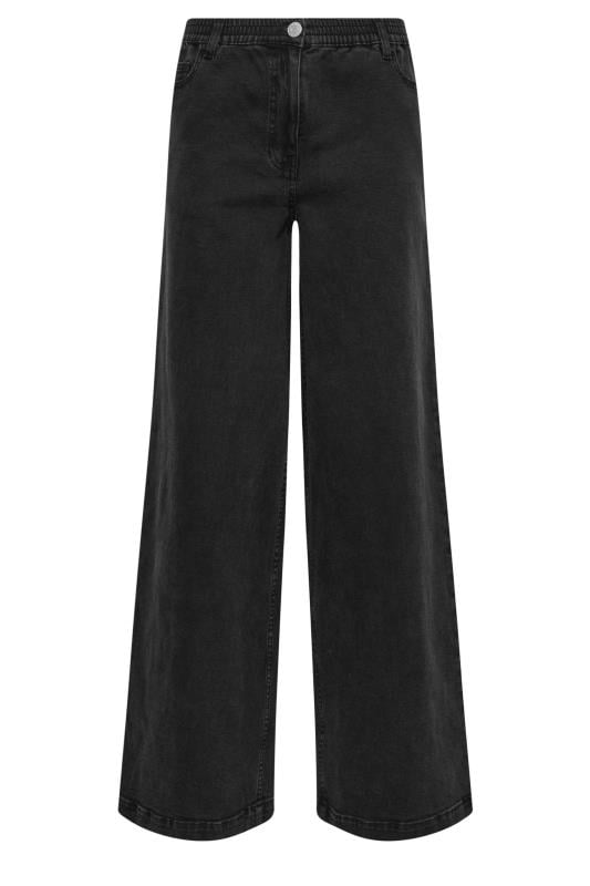 LTS Tall Black Slouch Jeans | Long Tall Sally 7