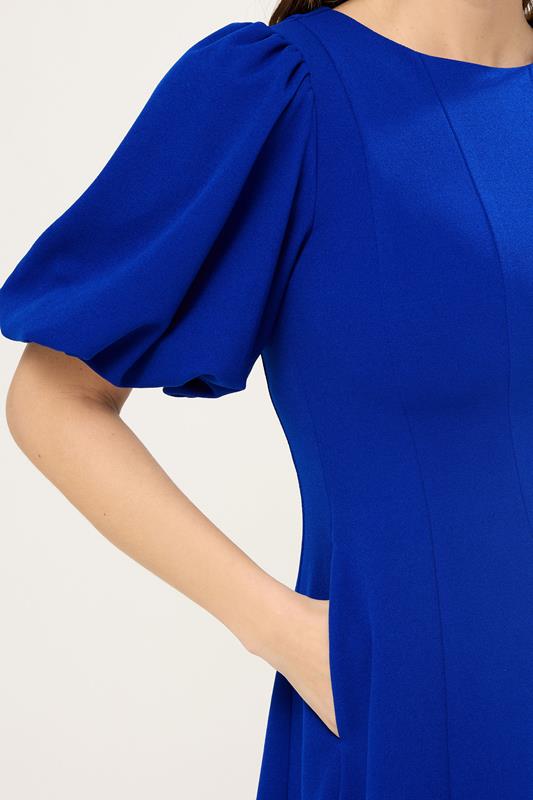 STAR Cobalt Blue Panelled Mini Dress | StarByJM 6