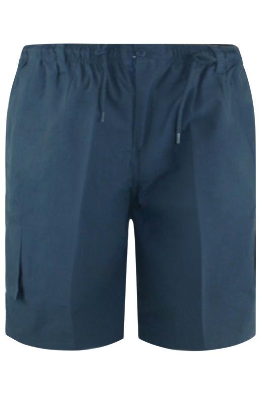 D555 Navy Blue Cargo Shorts | BadRhino 3