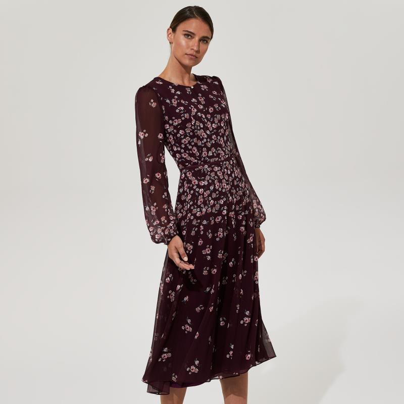 Karl Lagerfeld Paris Scatter Floral Dress | Long Tall Sally