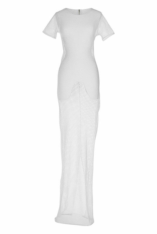 Tall TTYA White String Maxi Dress 1