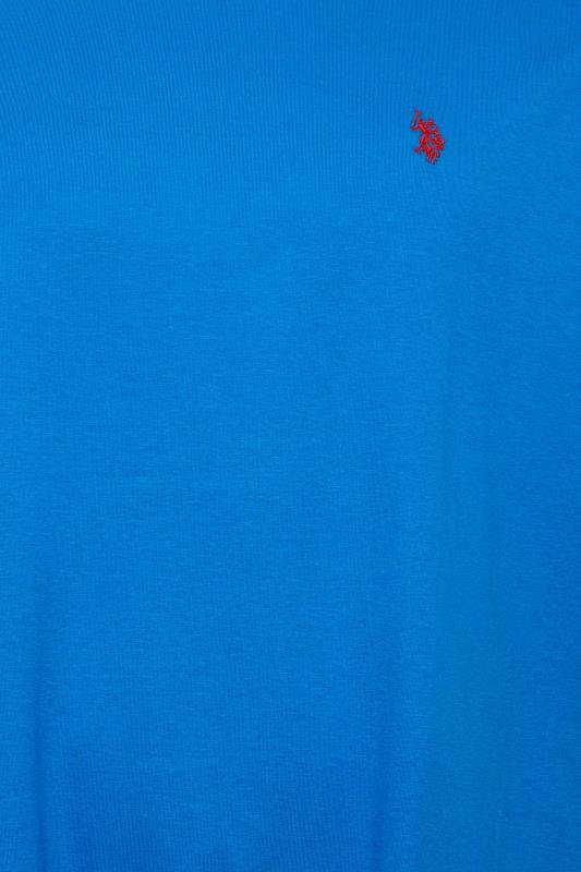 U.S. POLO ASSN. Big & Tall Blue Short Sleeve Core T-Shirt | BadRhino 4