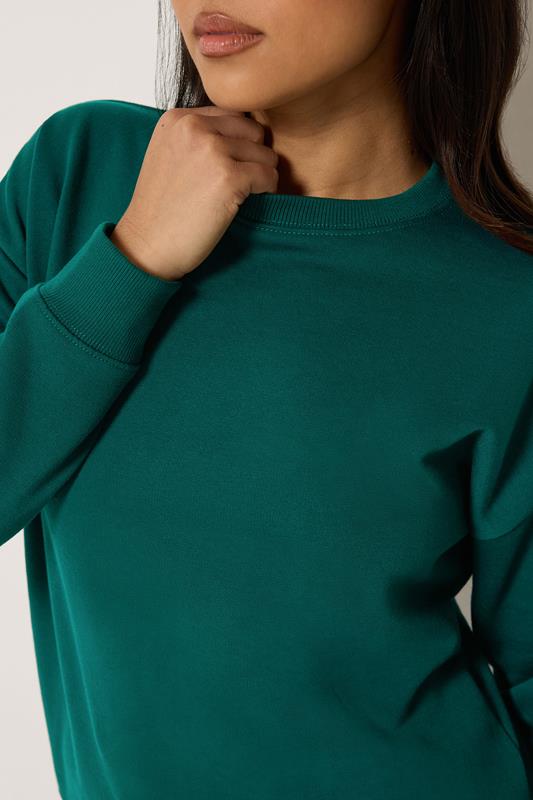 PixieGirl Petite Women's Forest Green Sweatshirt | PixieGirl  4