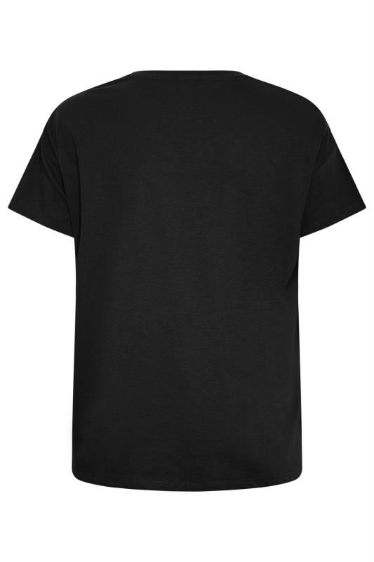 LIMITED COLLECTION Plus Size Black Utility Pocket T-Shirt | Yours Clothing 7