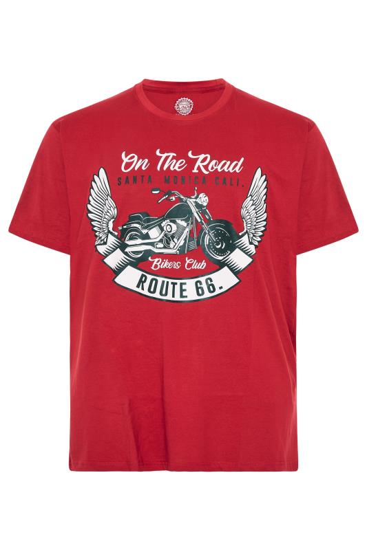 KAM Red 'Route 66' T-Shirt 1
