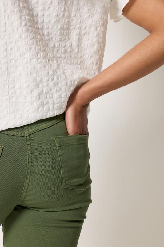 M&Co Green Ankle Grazer Jeans | M&Co 4