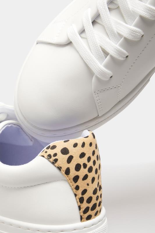 White & Leopard Print Flatform Trainers In Extra Wide EEE Fit_E.jpg