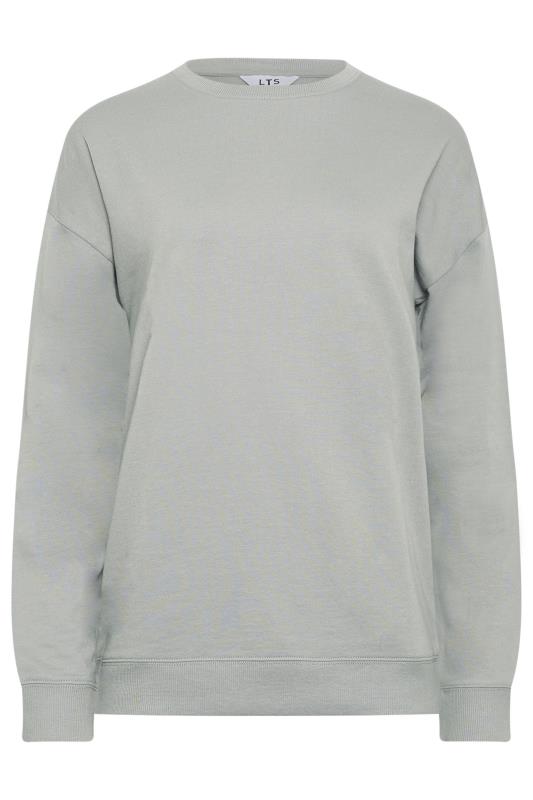 LTS Tall Soft Grey Crew Neck Sweatshirt | Long Tall Sally 6