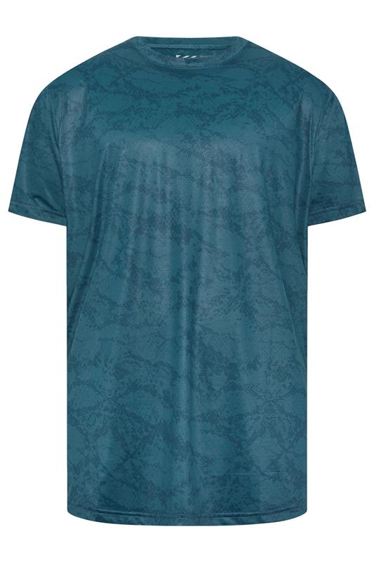 KAM Big & Tall Blue Active T-Shirt | BadRhino 2