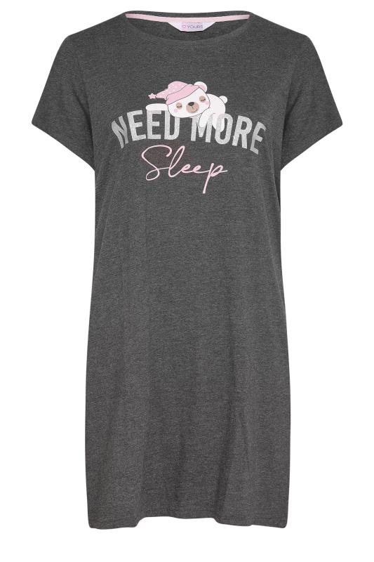 Charcoal Grey 'Need More Sleep' Nightdress_F.jpg